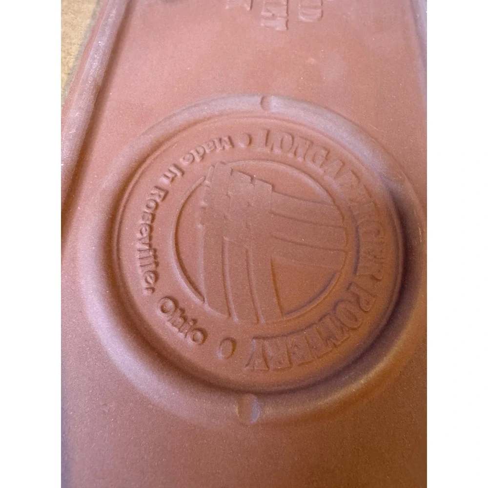 Longaberger Cottage Garden Tour Bread Basket Liner Brick May 2000 Signed